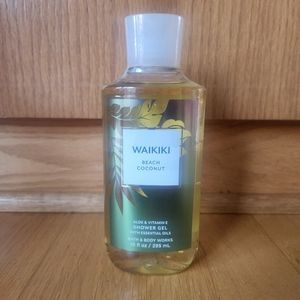 NWT Bath & Body Works Waikiki Beach Coconut Shower Gel